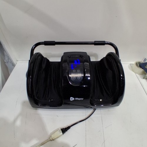 LIFEPRO RELAXATILT X FOOT MASSAGER WITH HEAT - BLACK/BLUE (MODEL: LP-RLXTX-BLK) image 3