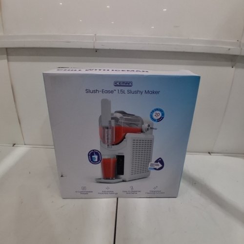 ICEMAN SLUSH-EASE SLUSHY MAKER WITH CUSTOMIZABLE THICKNESS - 1.5L - WHITE (MODEL: RJ62-WHITE-CA) image 2