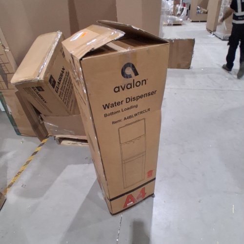 AVALON 3-TEMPERATURE BIOGUARD BOTTOM FILL HOT AND COLD WATER DISPENSER FOR 3-5GAL JUGS - 13" X 41" X 12" - 400W - BLACK - (MODEL: A4BLWTRCLR) image 4