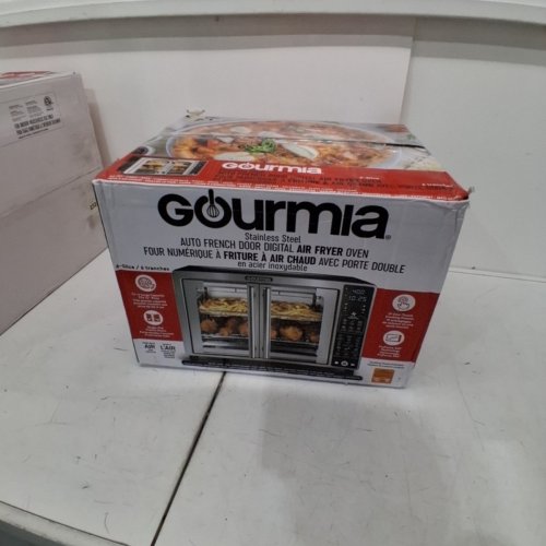 GOURMIA 19-IN-1 6-SLICE AIR FRYER OVEN WITH FRENCH DOORS & DIGITAL TOUCH CONTROLS - STAINLESS STEEL (MODEL: GTF7465) image 6