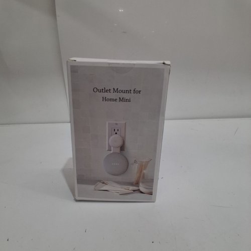 SPORTUNK OUTLET WALL MOUNT HOLDER FOR GOOGLE HOME MINI - WHITE image 2