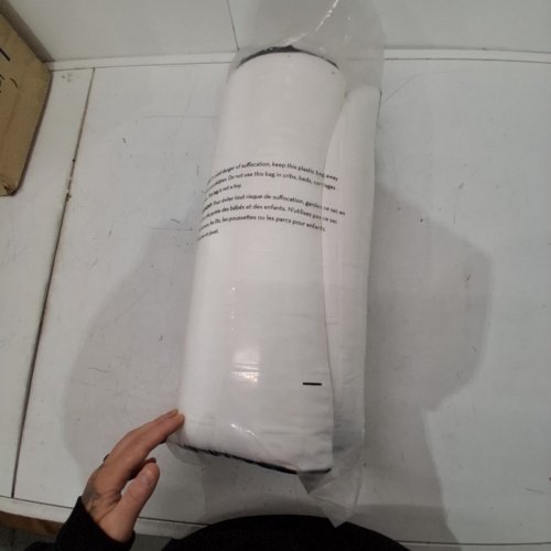 HUSH HYBRID PILLOW - ADJUSTABLE & COOLING PILLOW - TRAVEL PILLOW TO STORE EXTRA STUFFING - 17" X 36" WHITE image 2