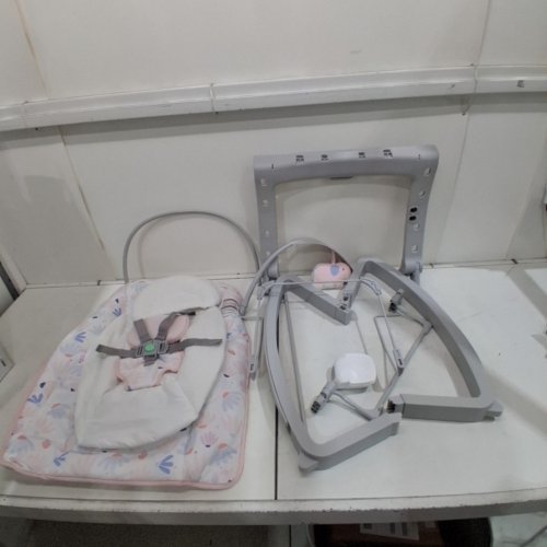 INGENUITY KEEP COZY 3-IN-1 GROW WITH ME VIBRATING BABY BOUNCER SEAT & ROCKER - 6-40LBS - PINK/GREY (MODEL: 12909) image 2