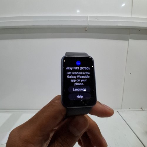 SAMSUNG GALAXY FIT3 BLUETOOTH FITNESS TRACKING SMART BAND - DARK GREY (MODEL: ‎SM-R390) image 3