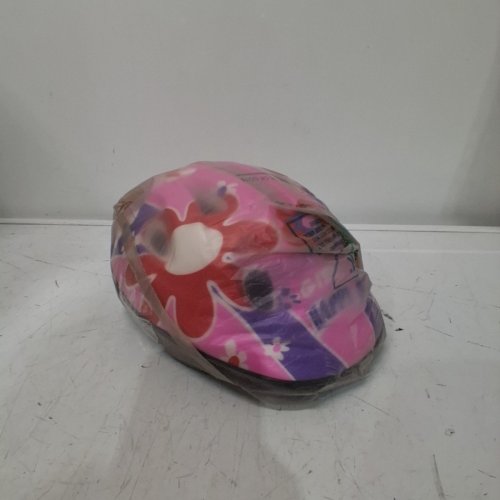 KID LIGHTWEIGHT CYCLING HELMET - ONE SIZE - PINK/PURPLE image 3