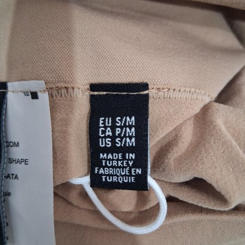 WOMEN'S VERO MODA TAMMY SEAMLESS SHAPE SHORTS/BRIEFS - SMALL - TAN (STYLE: 10311099) image 3