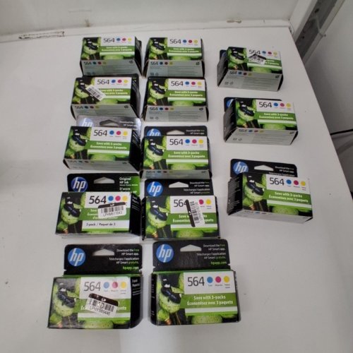 13 *EXPIRED* HP 564 COLOUR INK CARTRIDGES FOR SELECT DESKJET, OFFICEJET, AND PHOTOSMART PRINTERS - CYAN, MAGENTA, YELLOW (MODEL: N9H57FN) image 7