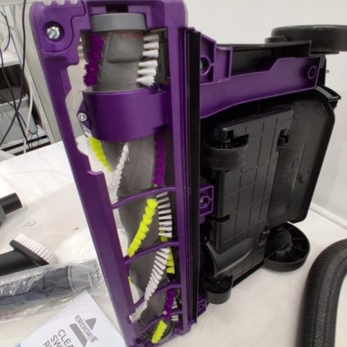 BISSELL CLEANVIEW SWIVEL UPRIGHT MULTI-CYCLONIC VACUUM - PURPLE (MODEL: 2258C) image 5