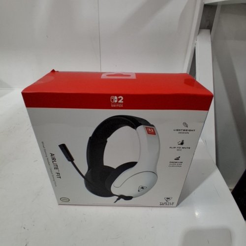 TURTLE BEACH WIRED AIRLITE FIT HEADSET FOR NINTENDO SWITCH - WHITE (MODEL: TBS-8003-05) image 2