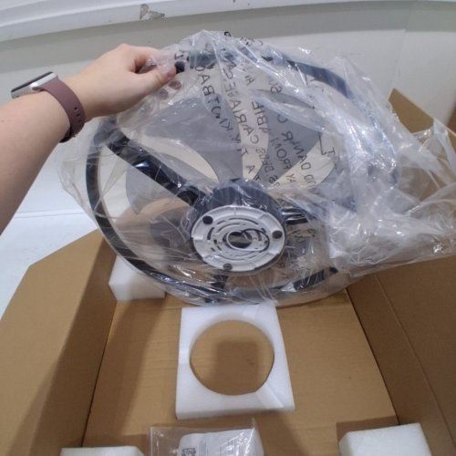 VOLISUN CEILING FAN WITH LIGHTS - 23" - BLACK (MODEL: KT-8223-600) image 2