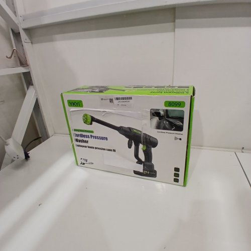 YKYI 6-IN-1 CORDLESS PRESSURE WASHER - 3GPM 1200PSI - BLACK/GREEN image 5