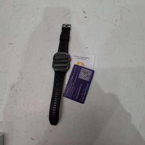 PODOEIL MILITARY SMART WATCH - 2" AMOLED DISPLAY - BLACK (MODEL:YK12) image 3