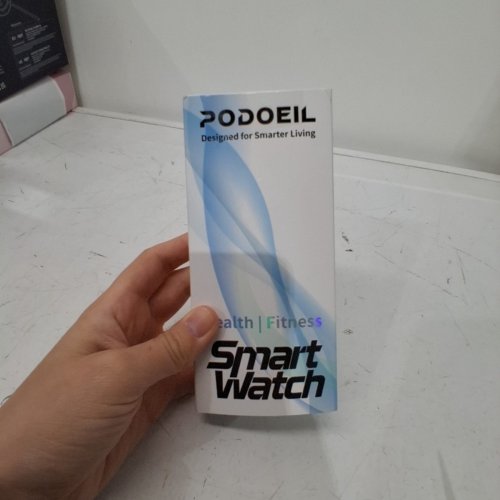 PODOEIL MILITARY SMART WATCH - 2" AMOLED DISPLAY - BLACK (MODEL:YK12) image 6
