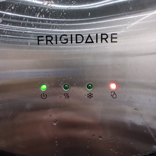 FRIGIDAIRE HOT AND COLD WATER DISPENSER - 5 GALLON - STAINLESS STEEL/BLACK (MODEL: EFWC505) image 2