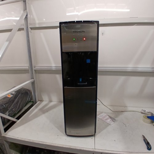 FRIGIDAIRE HOT AND COLD WATER DISPENSER - 5 GALLON - STAINLESS STEEL/BLACK (MODEL: EFWC505) image 3