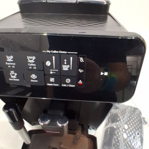 PHILIPS 2200 SERIES FULLY AUTOMATIC ESPRESSO MACHINE CLASSIC MILK FROTHER - BLACK - (MODEL: EP2220/14) image 2
