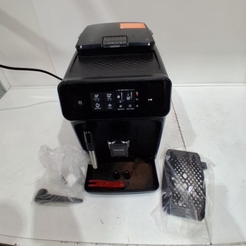 PHILIPS 2200 SERIES FULLY AUTOMATIC ESPRESSO MACHINE CLASSIC MILK FROTHER - BLACK - (MODEL: EP2220/14) image 3