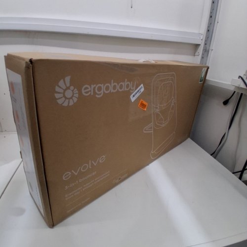 ERGOBABY EVOLVE 3-IN-1 ADJUSTABLE BOUNCER FOR NEWBORNS TO TODDLERS UP TO 20LBS - LIGHT GREY image 4