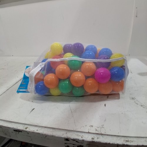100PC PLAYMATY BALL PIT BALLS - 2.2" - MULTI-COLOUR image 4