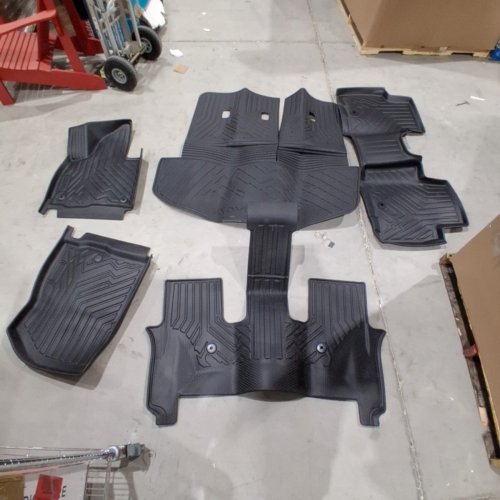 5PC CAR SEAT AND CARGO MAT SET FOR KIA TELLURIDE (UNKNOWN YEAR) image 4
