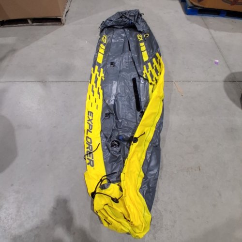 INTEX EXPLORER K2 2-PERSON INFLATABLE KAYAK WITH ALUMINUM OARS - YELLOW image 2