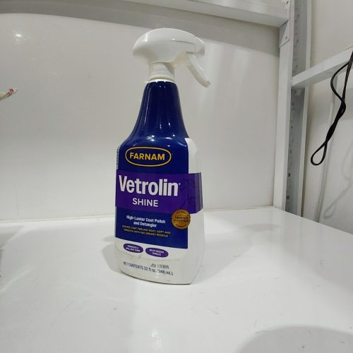 FARNAM VETROLIN HIGH LUSTER SHINE COAT POLISH AND DETANGLER SPRAY - 32 OZ image 2