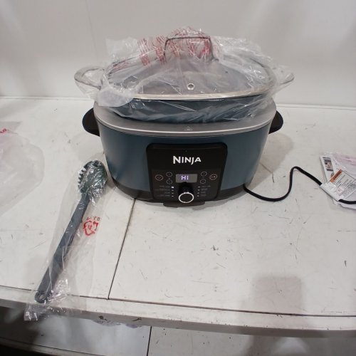 NINJA FOODI POSSIBLECOOKER PRO 8-IN-1 MULTI-COOKER - 8.5QT CAPACITY - SEA SALT GREY (MODEL: MC1001C) image 3