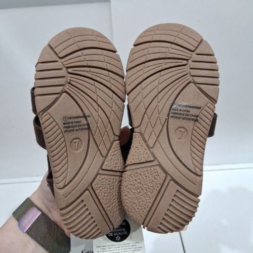 TODDLER GEORGE SLIP-ON SANDALS - 7 - BROWN (STYLE: 79FISHERMANBM26) image 3
