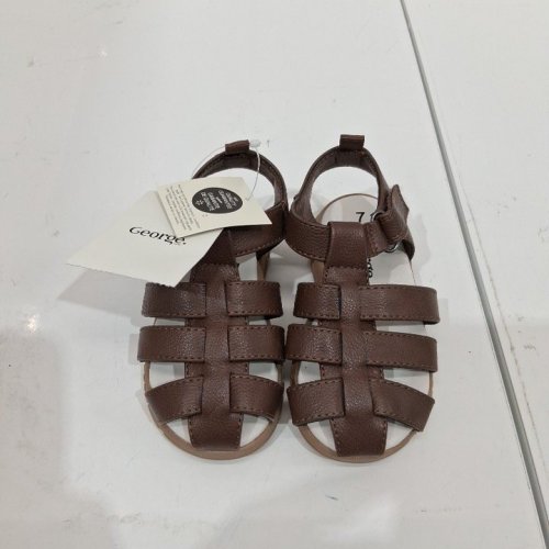 TODDLER GEORGE SLIP-ON SANDALS - 7 - BROWN (STYLE: 79FISHERMANBM26) image 5