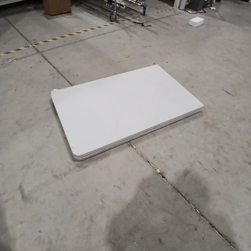 PORTABLE PLASTIC FOLDING TABLE - 8FT - WHITE (MODEL: FT-Z24T8-WHITE ) image 6