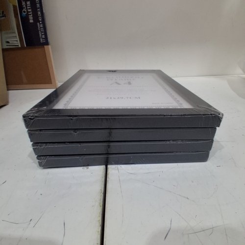 4PK DOCUMENT FRAMES -8" X 11" - BLACK image 3