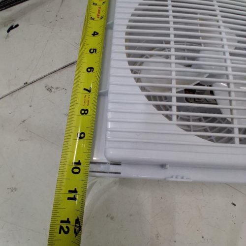 TWIN 2-SPEED WINDOW FAN - 21.5" X 10.25" - WHITE image 4