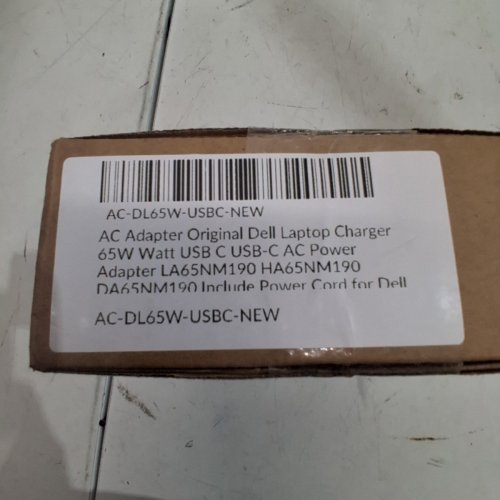 DELL USB-C LAPTOP AC ADAPTER - 65W (MODEL: AC-DL65W-USBC-NEW) image 2