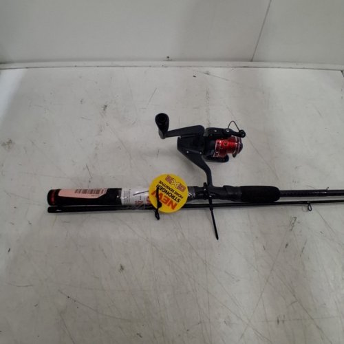 2PC UGLY STIK SPINNING FISHING ROD AND REEL COMBO - 6FT 6" - 5.2:1 GEAR RATIO - RIGHT HAND RETRIEVE - BLACK / RED (MODEL: US50SP35) image 10