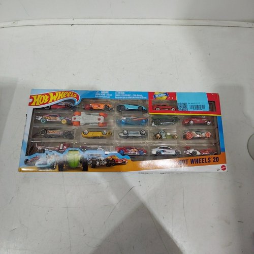 20PK HOT WHEELS, 1:64 SCALE SPORTS AND RACE CAR COLLECIBLE VEHICLES - STYLES WILL VARY image 2