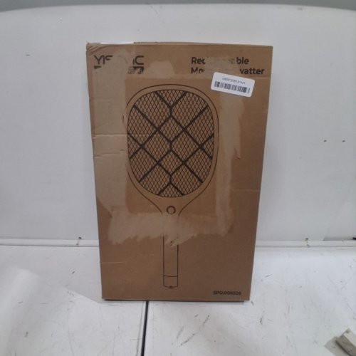 YISSVIC RECHARGEABLE ELECTRIC MOSQUITO SWATTER - BLACK image 2