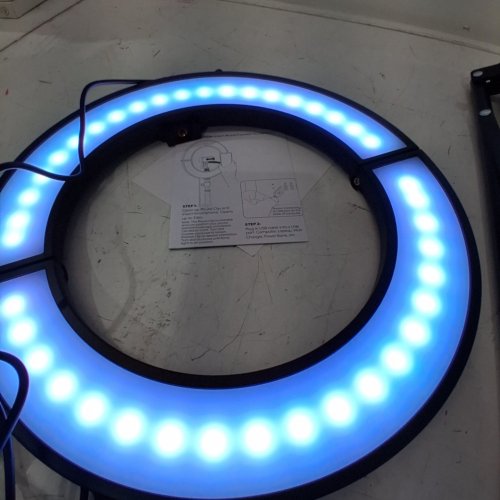 BOWER FOLDABLE CONTENT CREATION RING LIGHT - 12" (12 COLOURS) 7 LIGHTING MODES (MODEL: WSC-RGBI2SLIM) image 3