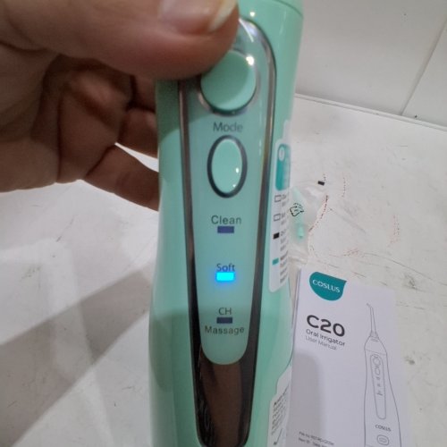 COSLUS ORAL WATER IRRIGATOR WITH VARIOUS TIPS - 300 ML TANK - MINT GREEN (MODEL: C20) image 2