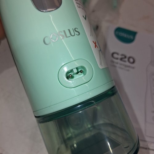COSLUS ORAL WATER IRRIGATOR WITH VARIOUS TIPS - 300 ML TANK - MINT GREEN (MODEL: C20) image 4