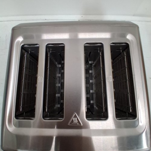 HAMILTON BEACH WIDE-SLOT TOASTER - 4 SLICE - STAINLESS STEEL (MODEL: 24794C) image 4
