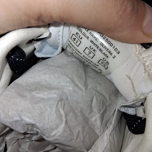 WOMEN'S DUCA DEL COSMA OLIVERA 2 GOLF SHOES- SIZE 9.5 - WHITE / BLACK (STYLE: DCG250038) image 5