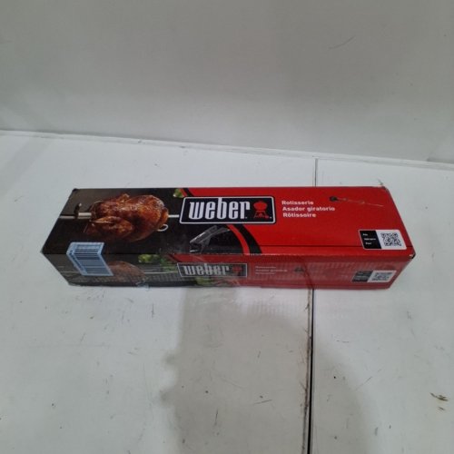 WEBER SPIRIT & PELLET ROTISSERIE - STAINLESS STEEL (MODEL:3400252) image 5