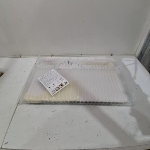 NATURAL DIATOMITE NON-SLIP STONE BATH MAT - 23.7" X 15.4" X 0.3" - WHITE (MODEL: STONE BATH MAT-S) image 3