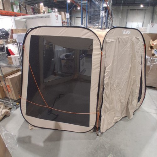 VEVOR POP UP SCREEN HOUSE TENT - 10FT X 9.8FT - BEIGE - (MODEL:121137) image 2