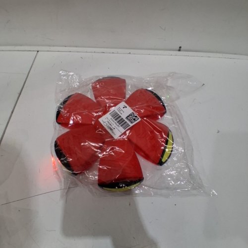 2-IN-1 FLYING LIGHT UP SAUCER BALL DOG TOY - RED image 3