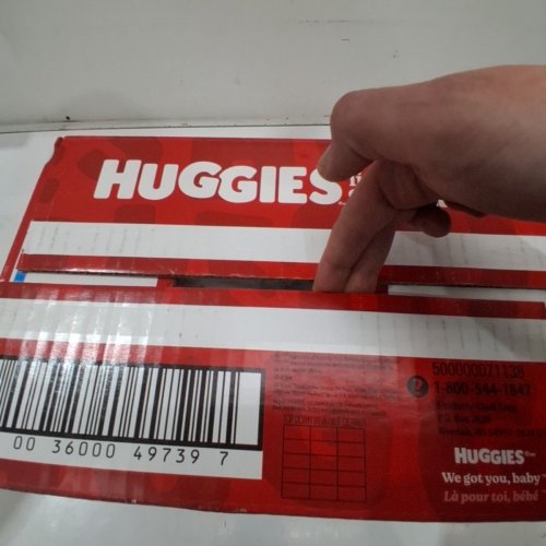 84PK HUGGIES LITTLE SNUGGLERS DIAPERS - SIZE NB image 3