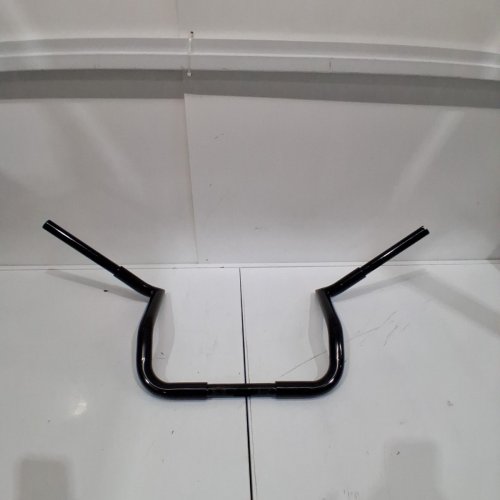 MOFUN APE HANGER BAGGER MOTORCYCLE HANDLEBAR - 12" RISE - 1-1/4" - BLACK image 2