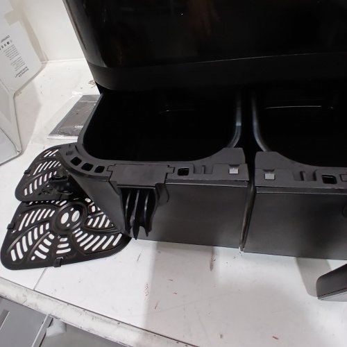 CHEFMAN DIGITAL TOUCH CONTROL DUAL BASKET AIR FRYER - 9QT (4.5QT/EACH) - BLACK (MODEL: RJ38-SQPF-45TDB-AM) image 4