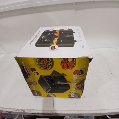 CHEFMAN DIGITAL TOUCH CONTROL DUAL BASKET AIR FRYER - 9QT (4.5QT/EACH) - BLACK (MODEL: RJ38-SQPF-45TDB-AM) image 6