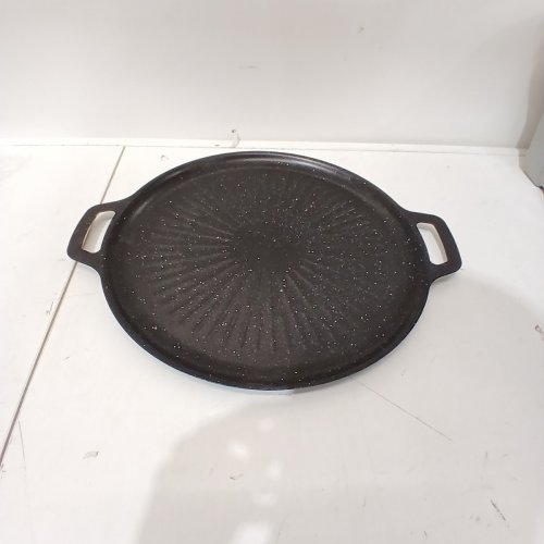 MULTI-USE KOREAN BBQ GRILL PAN, VERSATILE COOKWARE - 14.5" - BLACK image 3